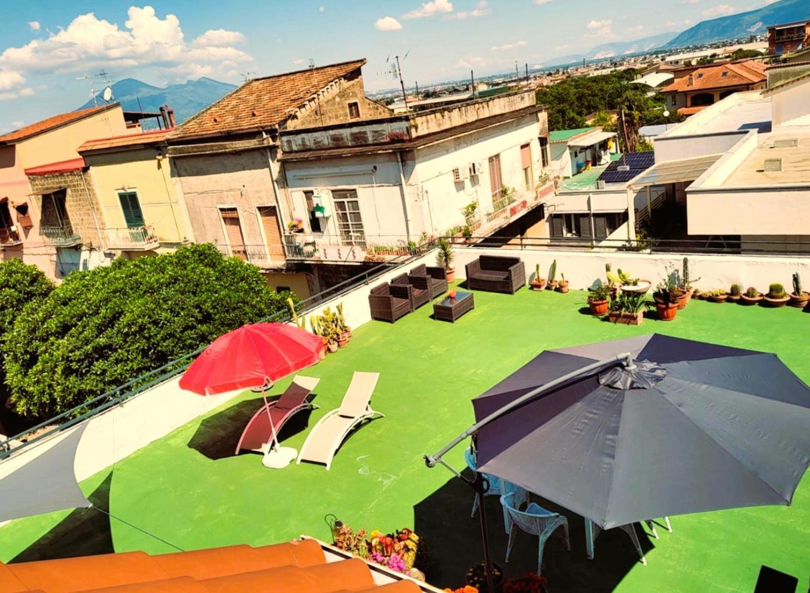 Palazzo Di Donna Panoramic Terraces And Private Parking Strategic To Amalfi Coast, Pompei, Napoli Villa Sant'Egidio del Monte Albino Exterior photo