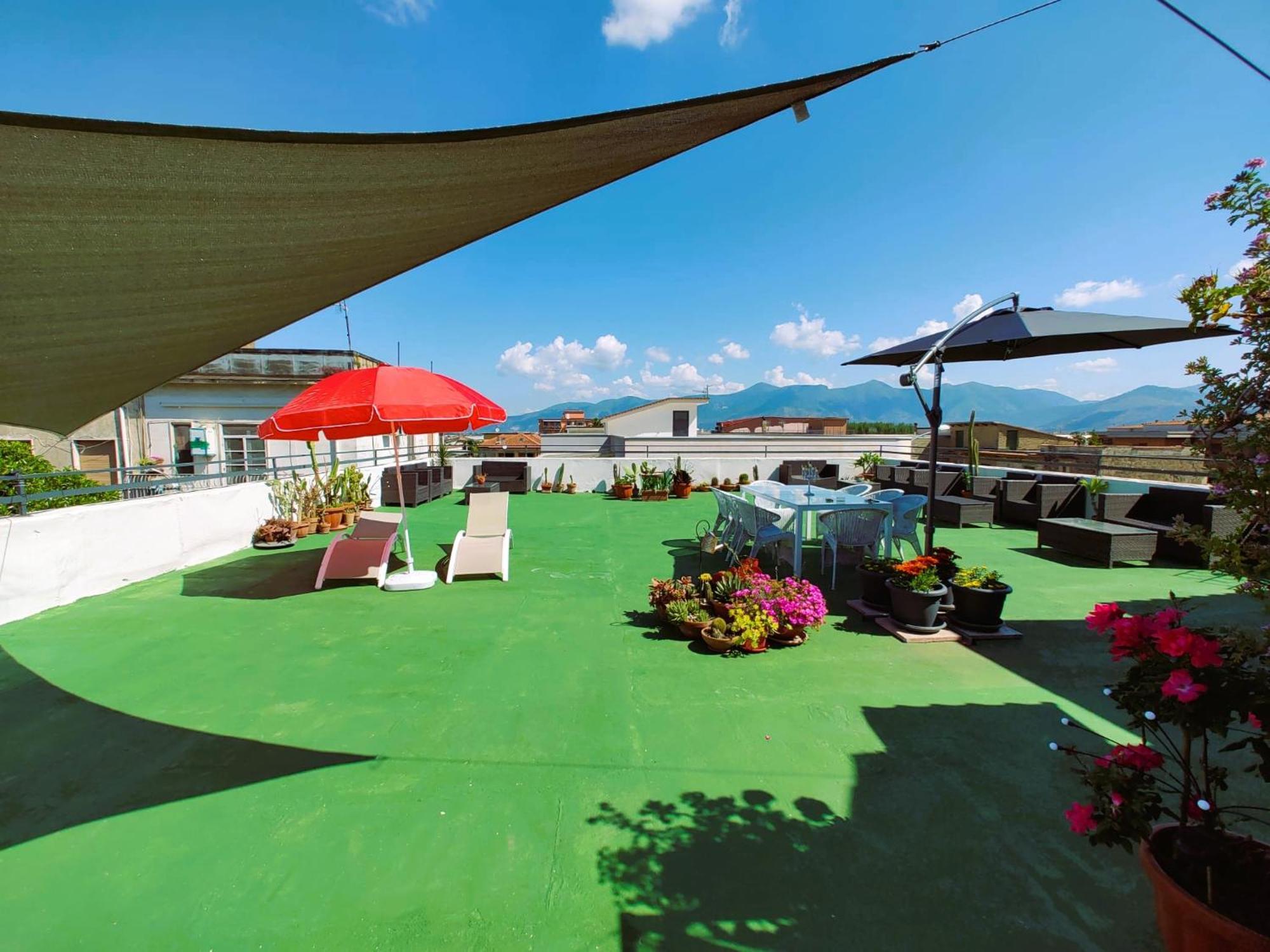 Palazzo Di Donna Panoramic Terraces And Private Parking Strategic To Amalfi Coast, Pompei, Napoli Villa Sant'Egidio del Monte Albino Exterior photo